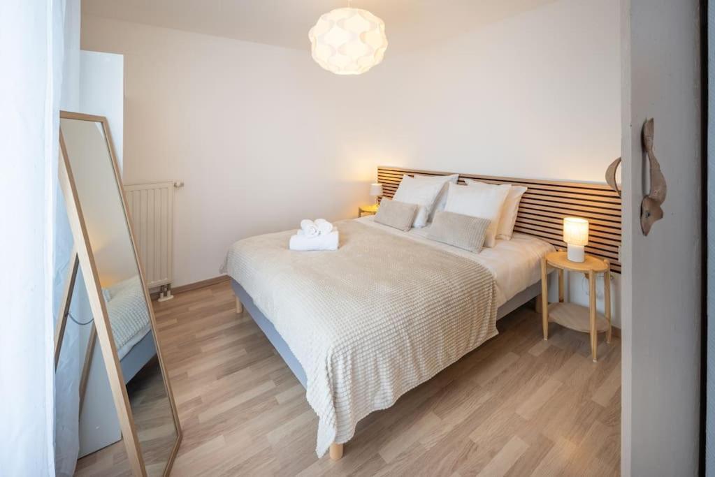 Appartement L'Excellence-8Min Aeroport-Terrasse-Parking Prive à Lingolsheim Extérieur photo