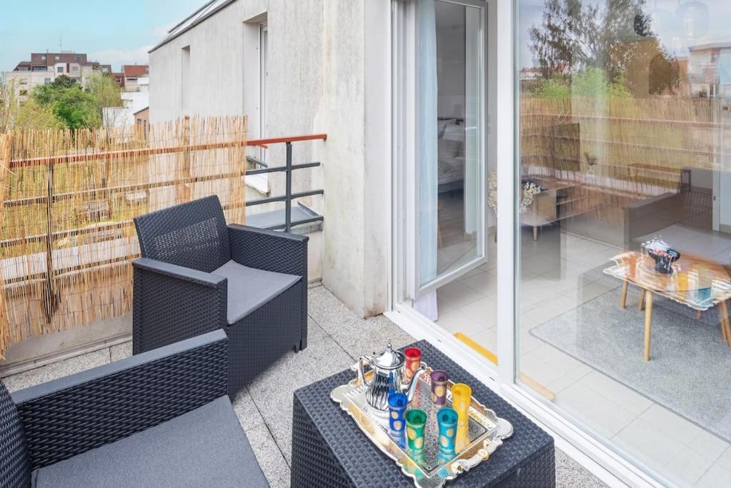 Appartement L'Excellence-8Min Aeroport-Terrasse-Parking Prive à Lingolsheim Extérieur photo